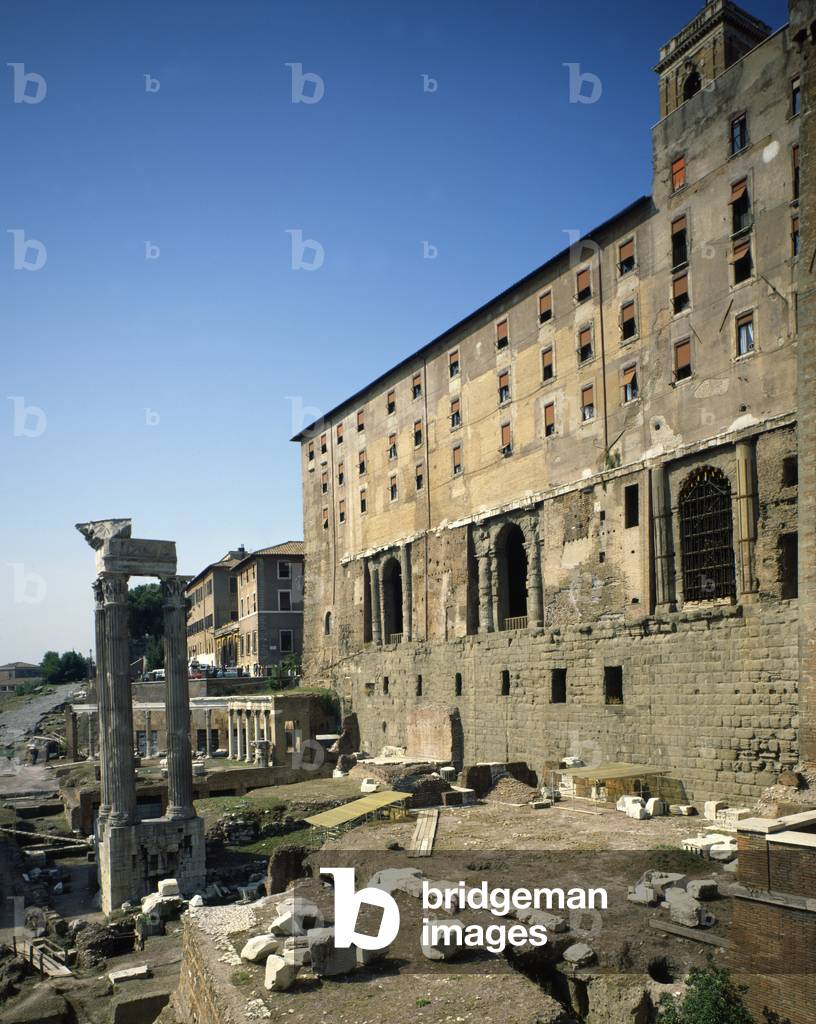 Tabularium, Roman Forum, Rome (photo)