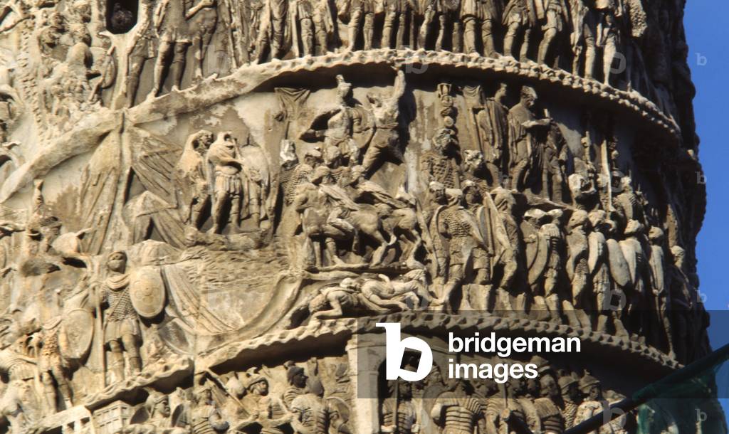 Detail from the Column of Marcus Aurelius (photo)