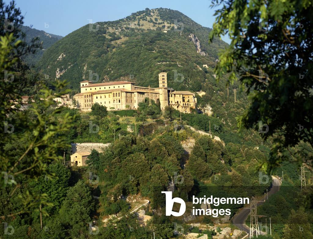 St. Scholastica's Abbey, Subiaco, Italy (photo)