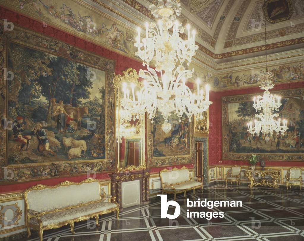 Purple Room, Palazzo del Quirinale, Rome, Italy (photo)