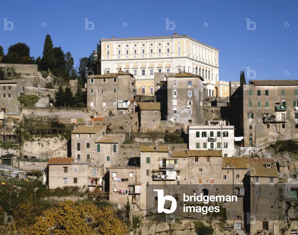 Panorama of Caprarola (photo)