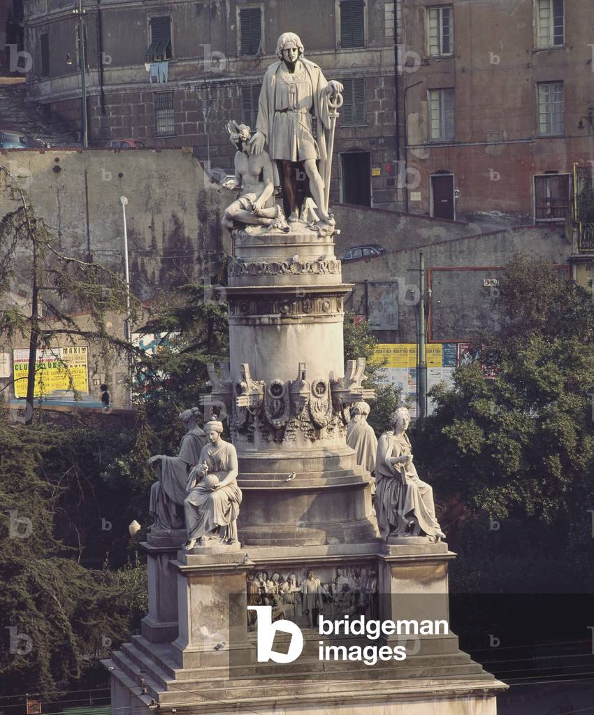 Monument to Christopher Columbus, Genoa (photo)