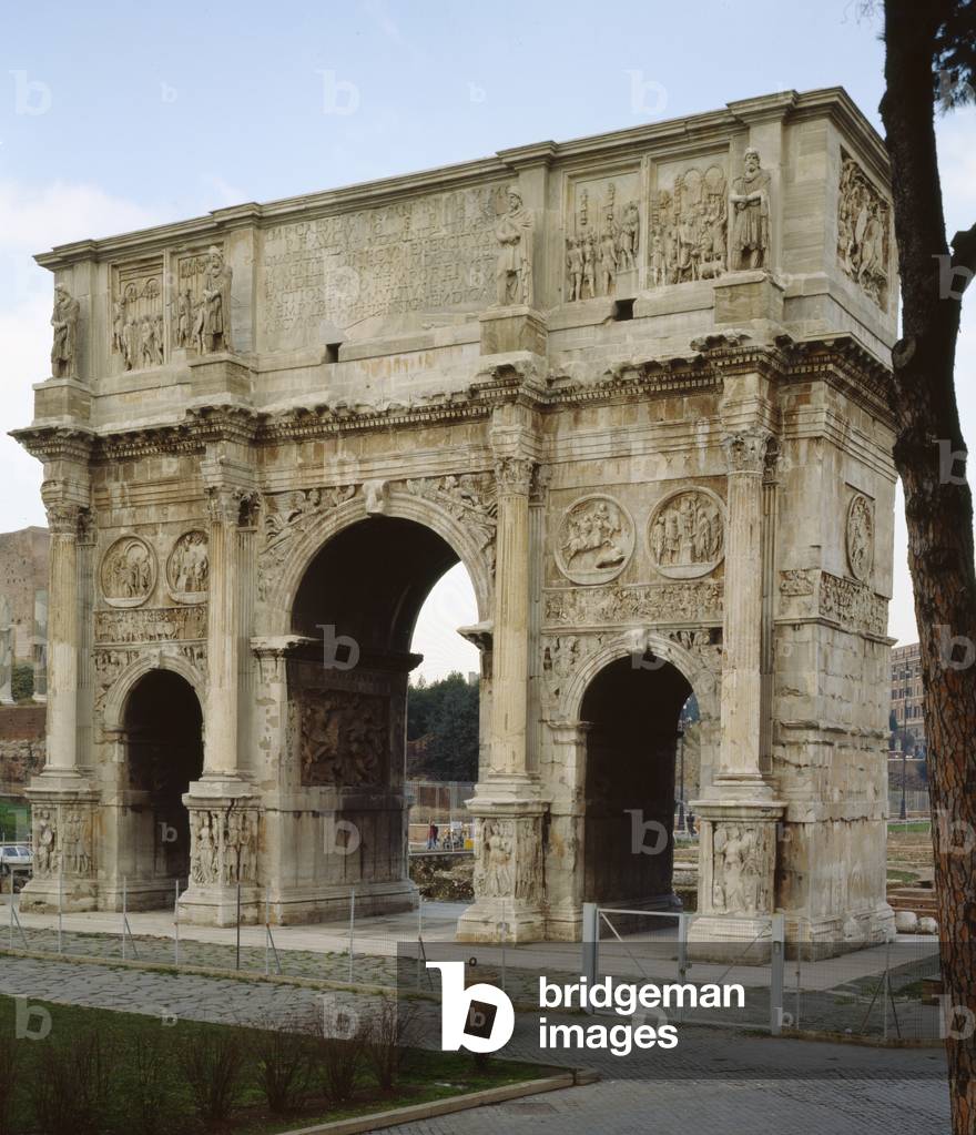 The Arch of Constantine (South Side), Rome, Italy (photo)