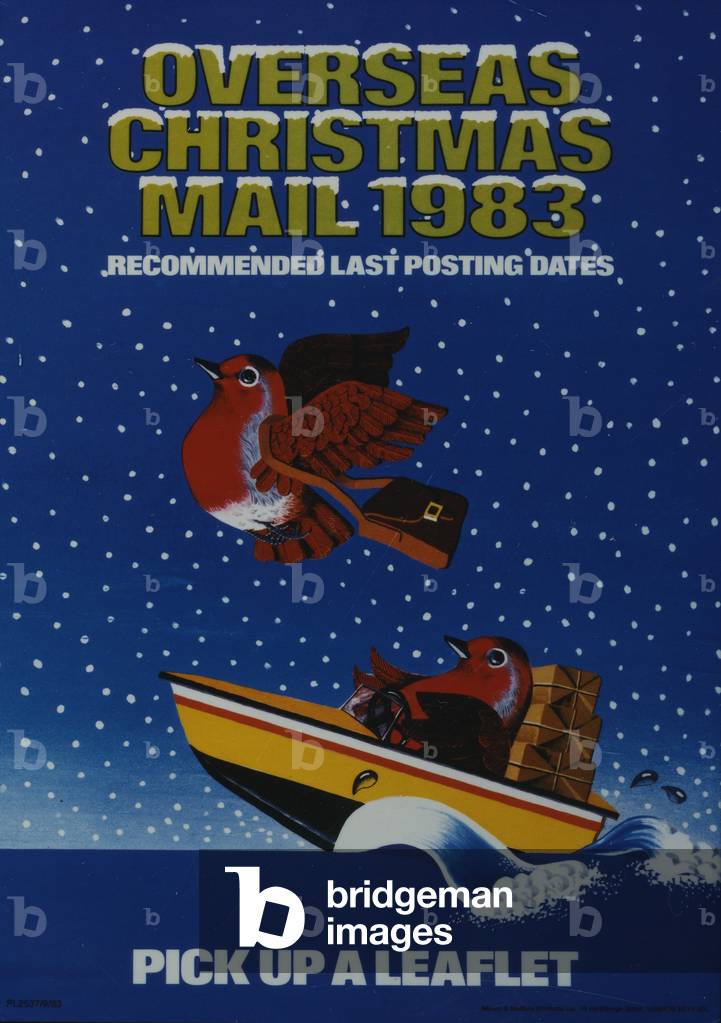 Overseas Christmas Mail 1983, 1983 (colour litho)