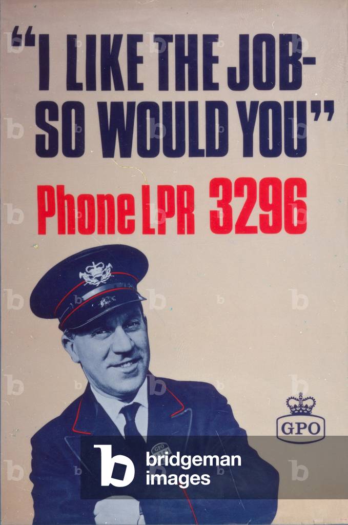 I like the job - so would you, 1965 (colour litho)