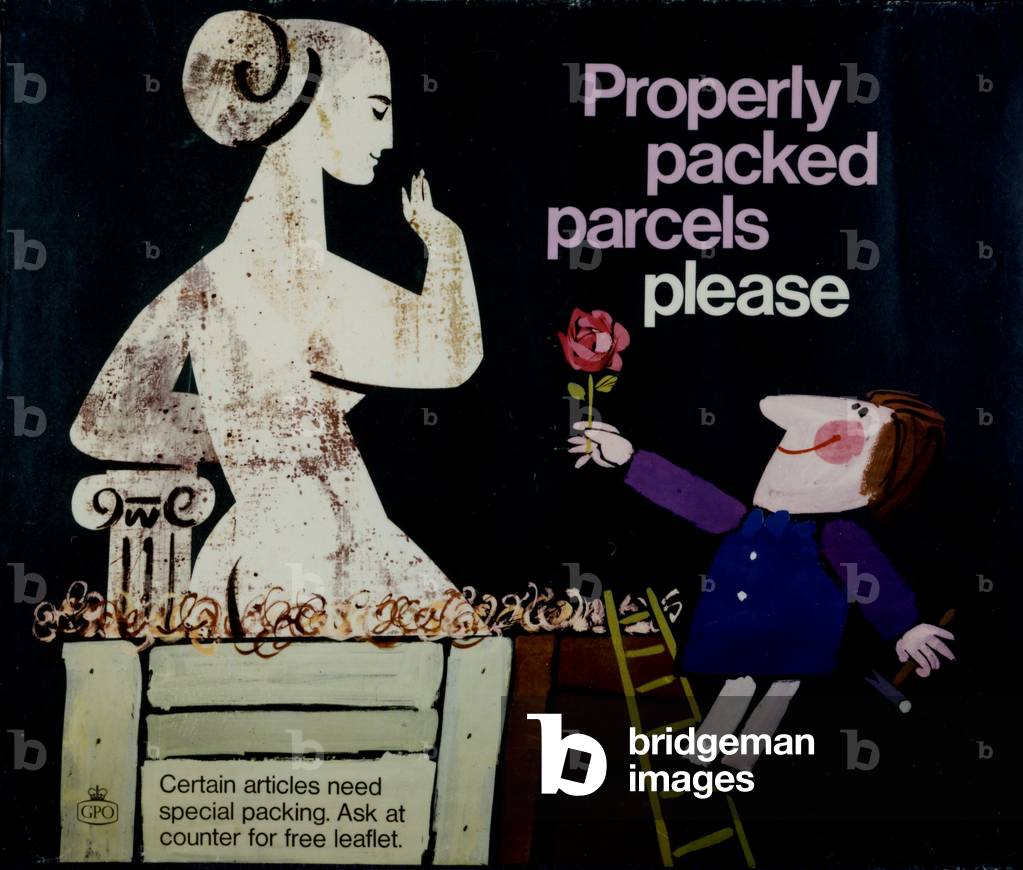 Properly Packed Parcels Please, 1965 (colour litho)