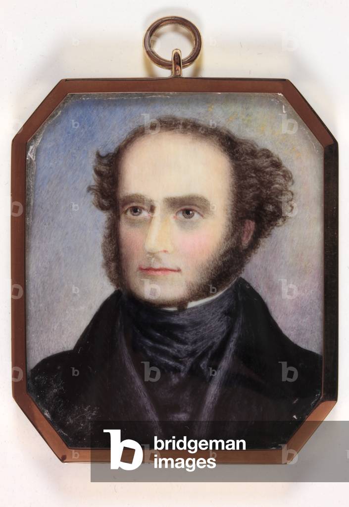 Lord George Bentinck (enamel)