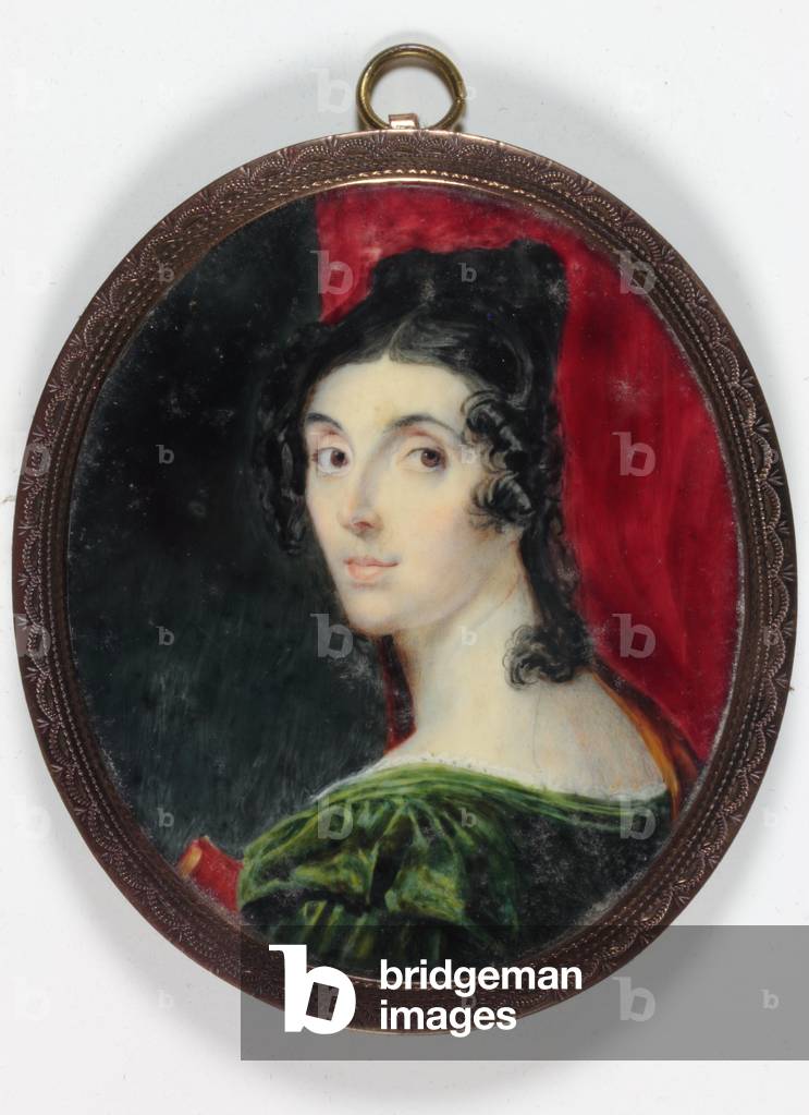 Anne Wellesley (Lady Abdy), Lady Charles Bentinck (enamel)