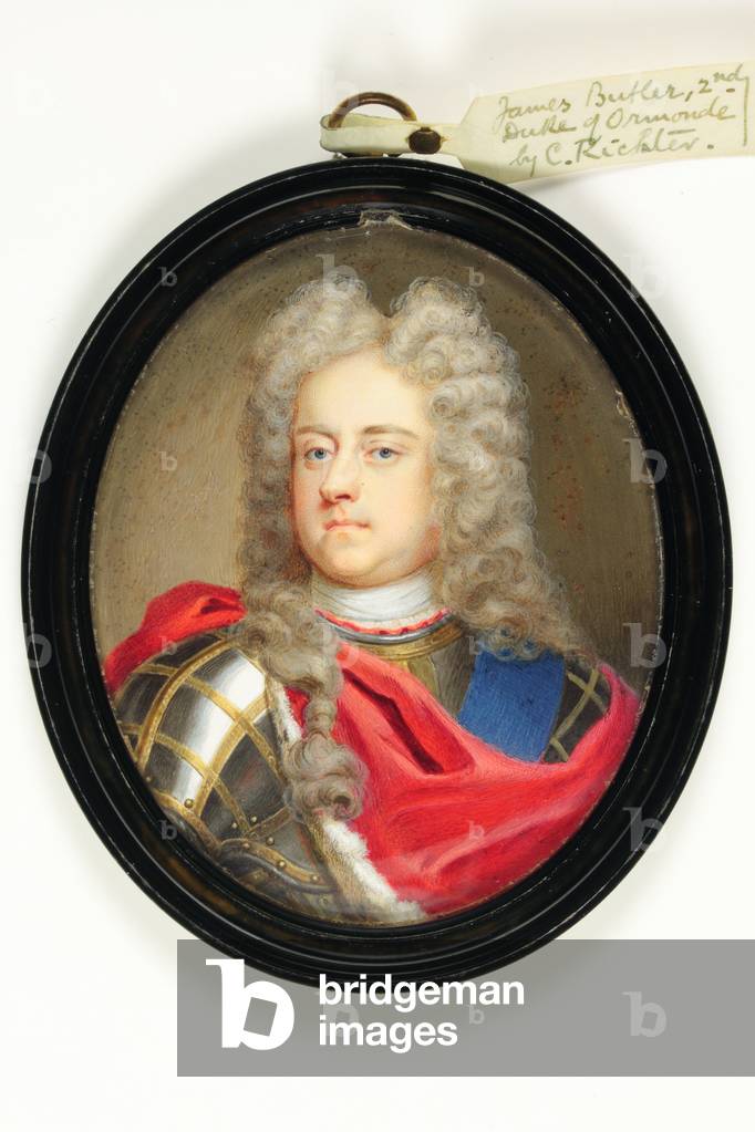 James Butler, 2nd Duke Of Ormonde (w/c on ivory)