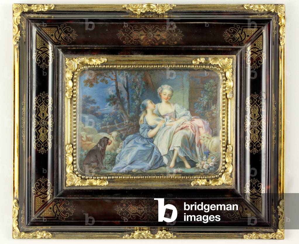 Le Messager de l'Amour or Le Messager Fidele (w/c on paper)