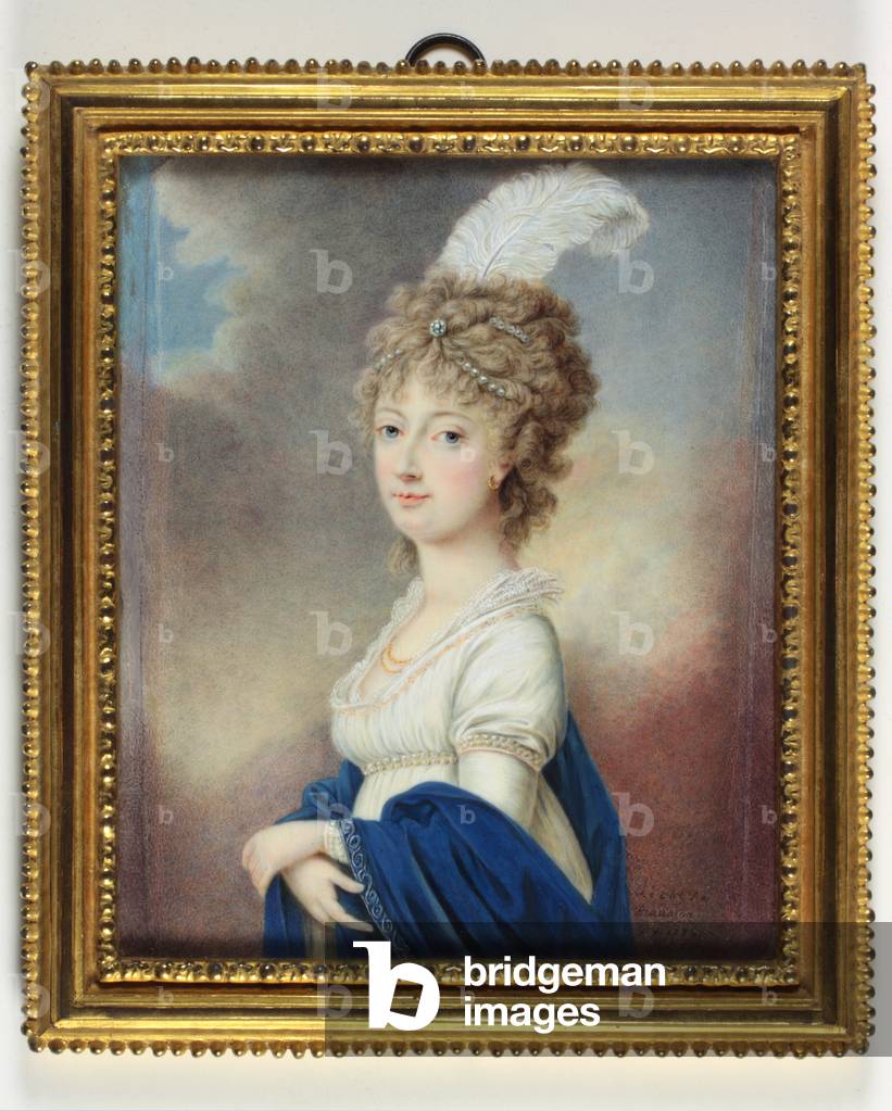 Marie-Therese-Charlotte, Duchesse d'Angouleme (enamel)