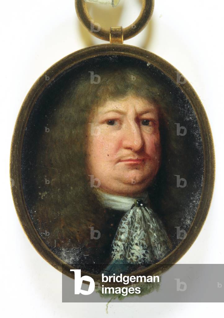 Frederick William, Elector of Brandenburg (enamel)