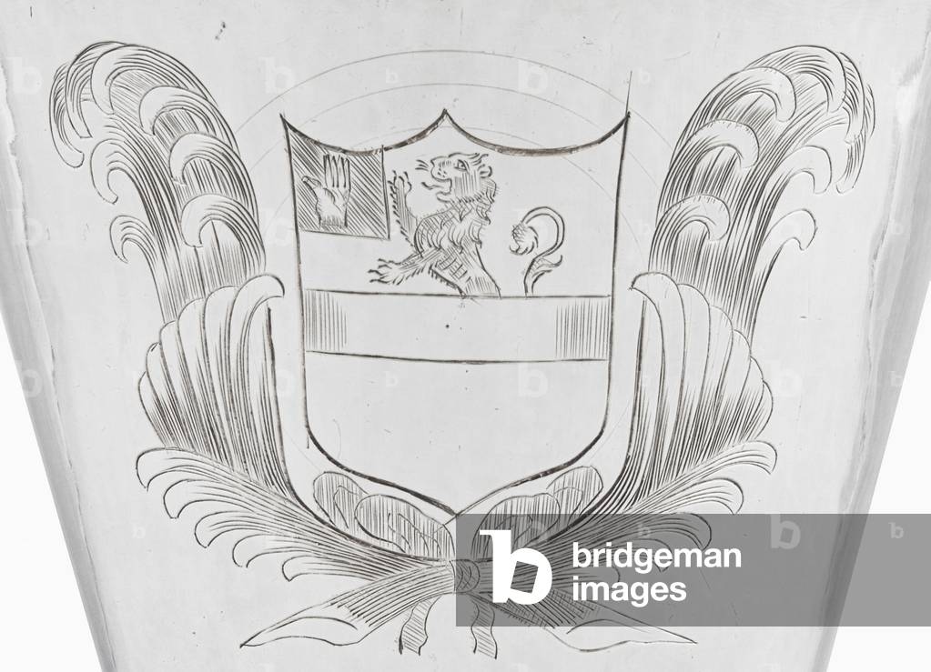 Silver communion cup, used as a chalice for King Charles I's last communion, 1630 (silver)