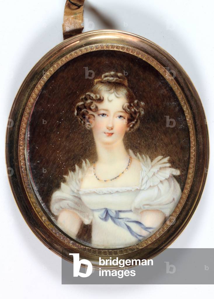 Lady Charlotte Cavendish Bentinck (enamel)