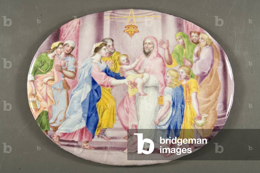 The Presentation in the Temple (enamel)