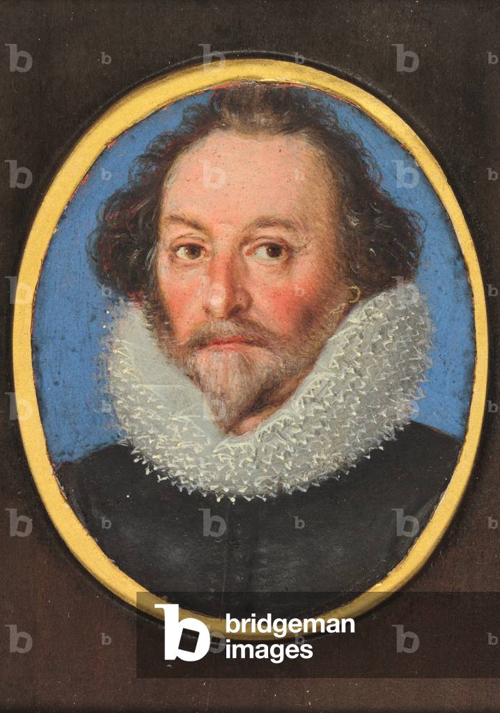 A gentleman called William Shakespeare (w/c on vellum)