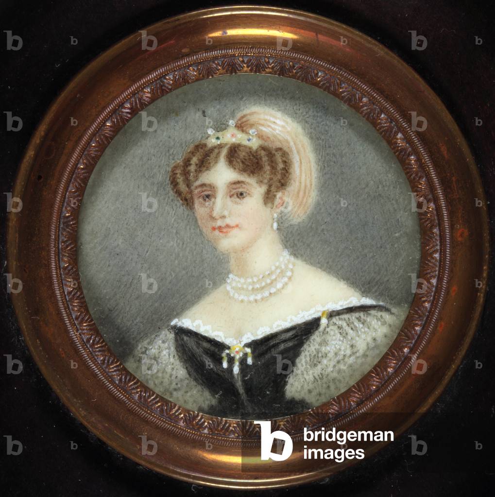 Henrietta Scott, Marchioness of Titchfield, later Duchess of Portland (enamel)