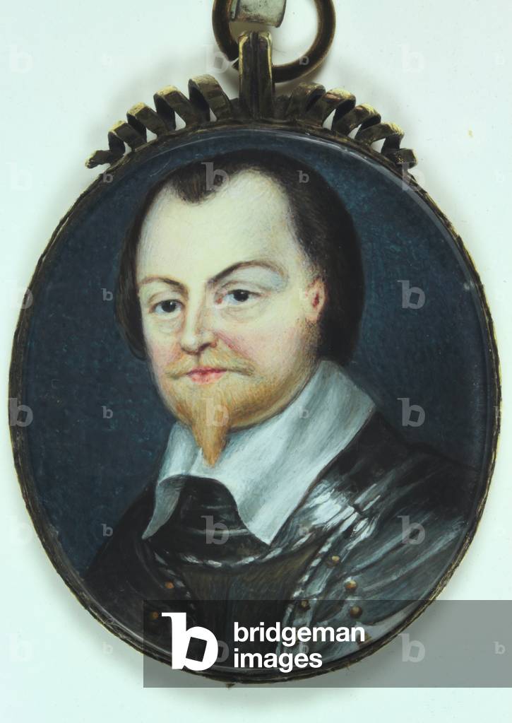 Robert Pierrepont, 1st Earl of Kingston (w/c on ivory)