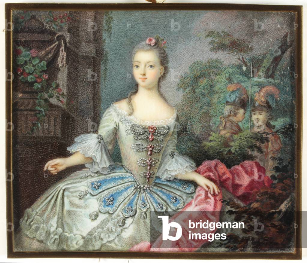 A lady called Madame Adelaide (enamel)