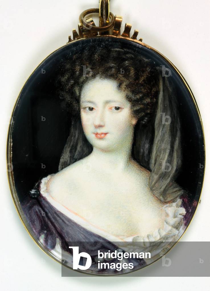 Anne Greville, Countess of Kingston (w/c on ivory)