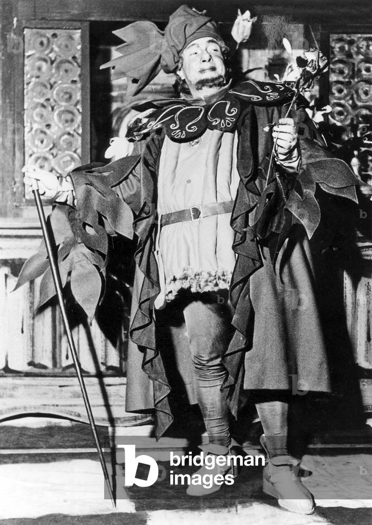 Louis Musy, French , baritone, in title role of Falstaff,  opera by Giuseppe Verdi