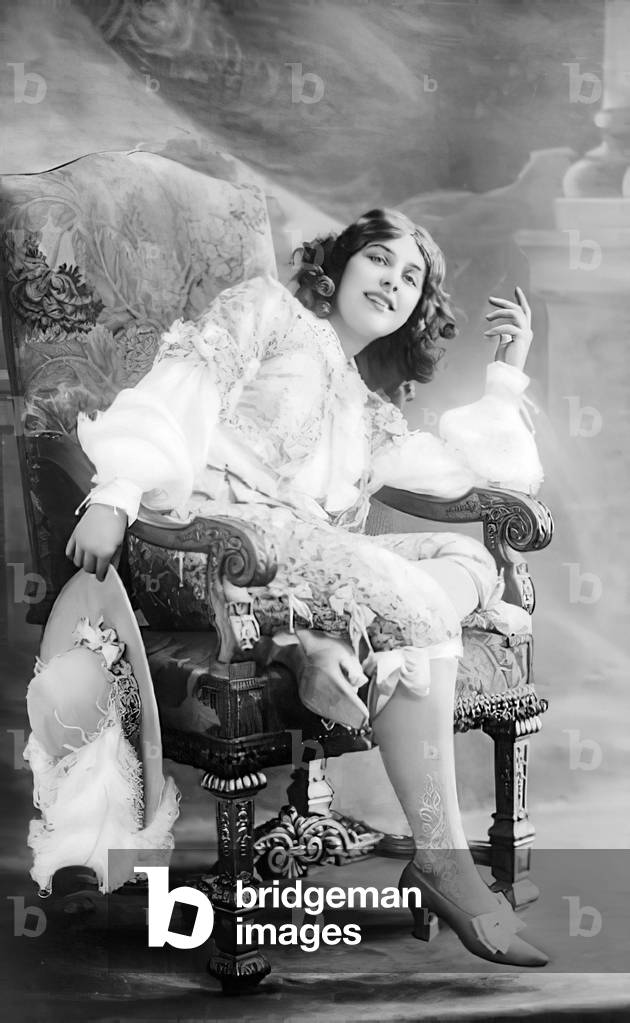 Geraldine Farrar American soprano (b/w photo)