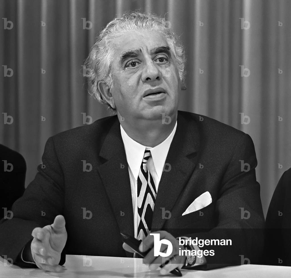 Aram Khachaturian Russian composer (b/w photo)