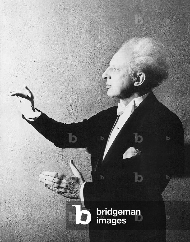 Leopold Stokowski - portrait of British organist, conductor