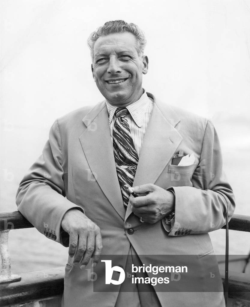 Ezio Pinza. Portrait photograph ofthe Italian bass singer taken in 1951.