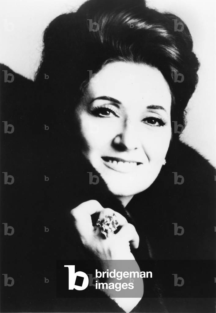 Bianca Berini - portrait of Italian contralto .