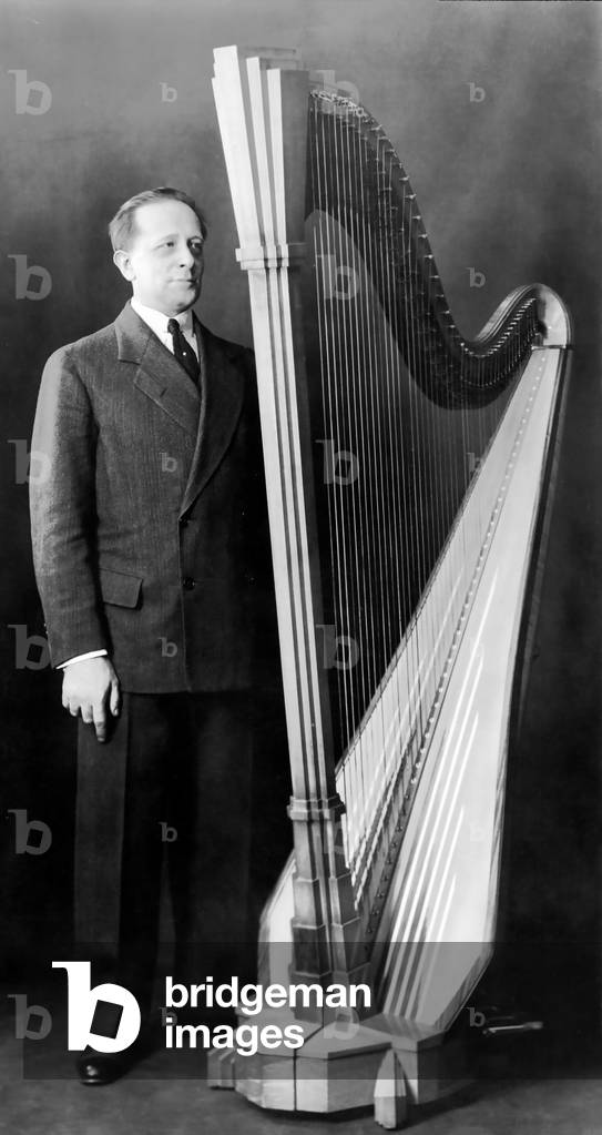 Carlos Salzedo, French harpist, conductor and composer