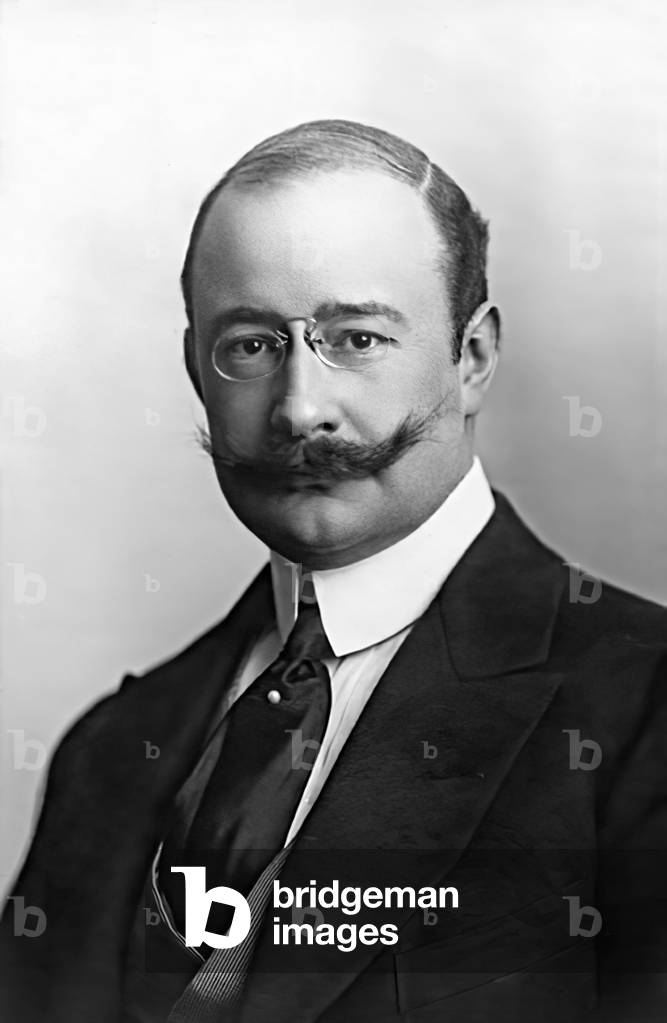 Emilio de Gogorza, American baritone, 1911 (b/w photo)
