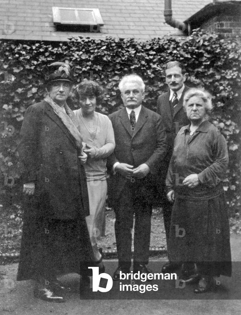 Rosa Newmarch, Adila Fachiri, Leos Janacek, Alex Fachiri, Fanny Davies, 1926