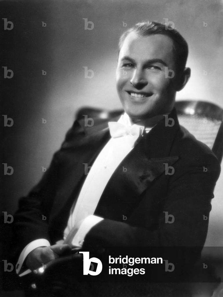 Jan Kiepura, Polish tenor in film still for film  Be mine tonight