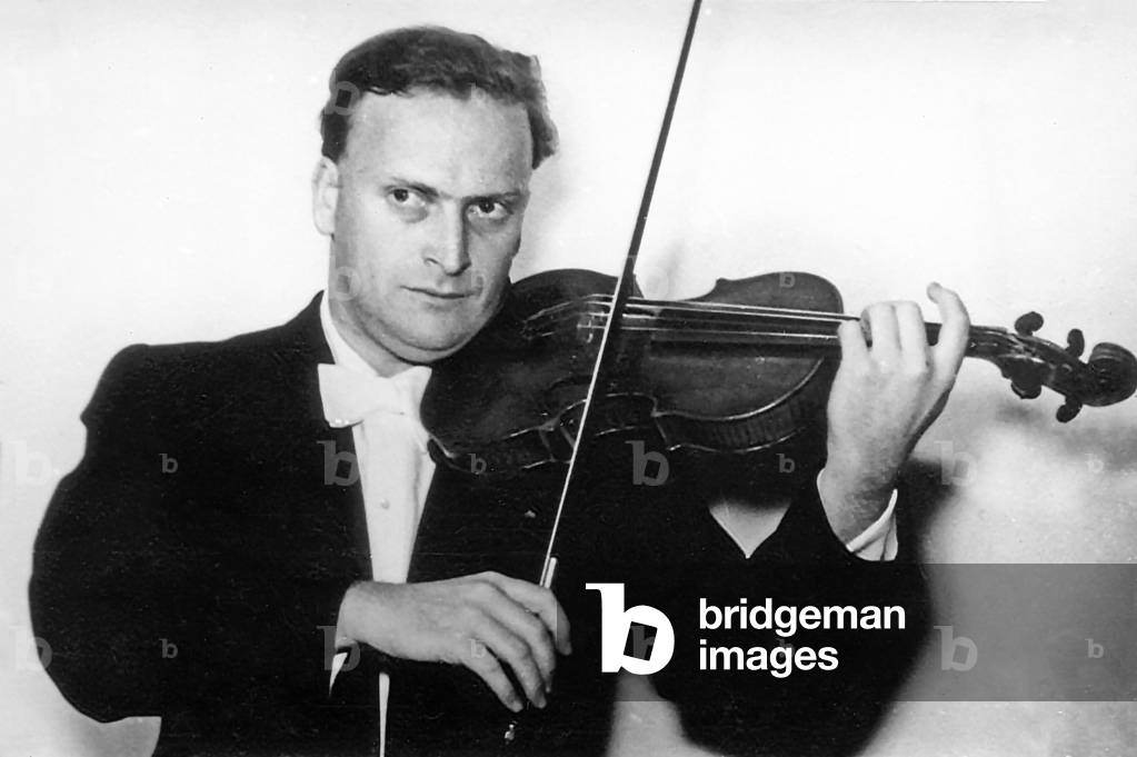 Yehudi Menuhin; American born; violinist; 1950's