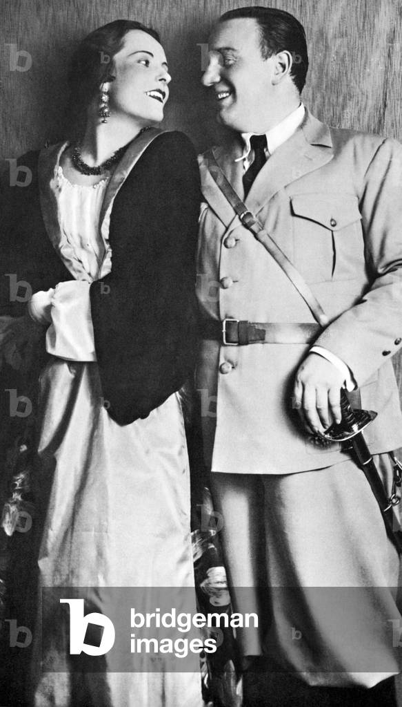 Jarmila Novotna and  Richard Tauber in Giuditta, 1934