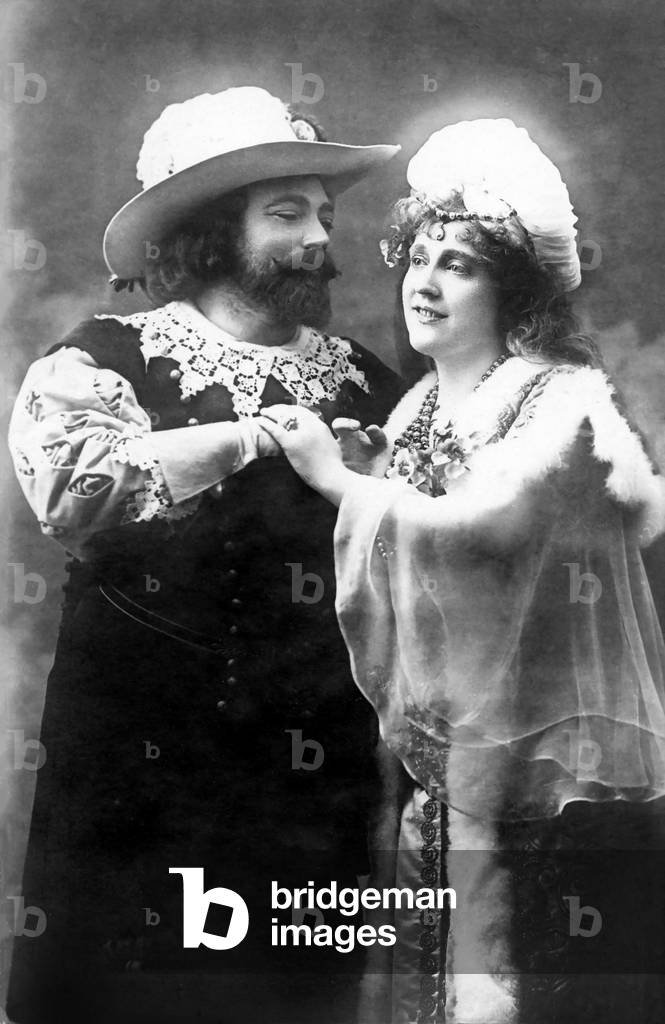 Augustarello Affre, French tenor, and Julia Lindsay, French American soprano