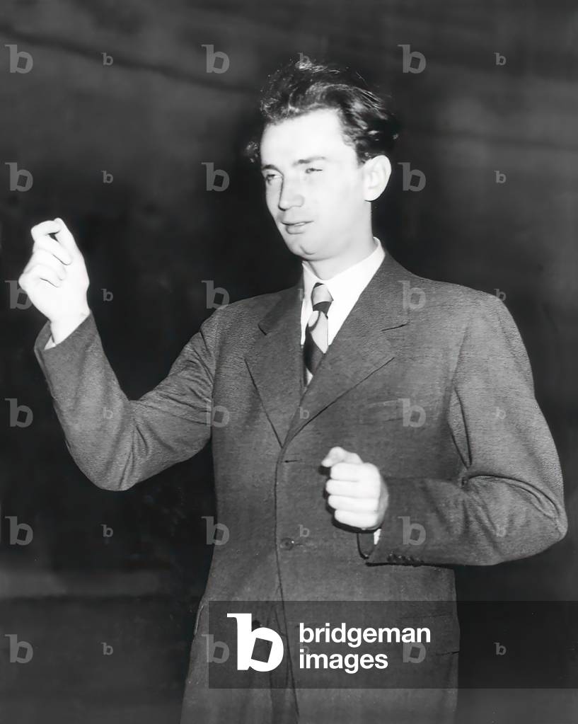 Rafael Kubelik, Czech conductor & composer, c.1938