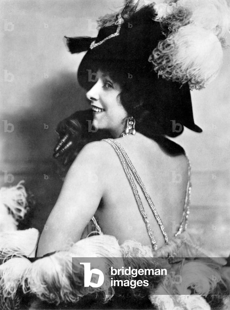 Geraldine Farrar, American soprano as Zaza