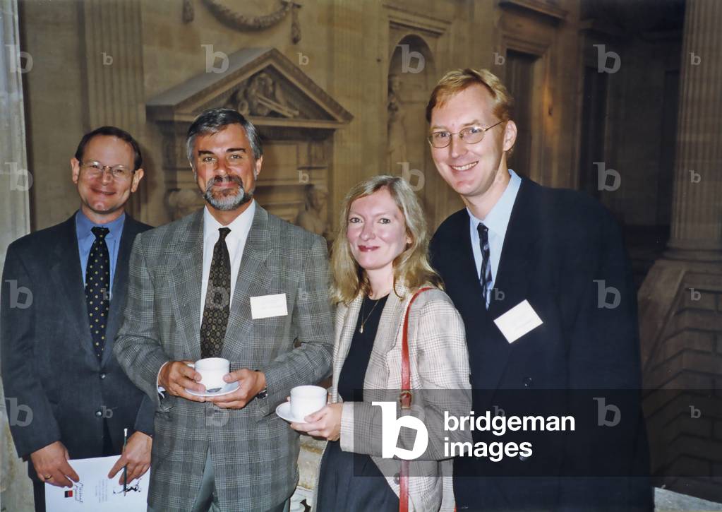 American Quartet, 1990-2002 line-up - l to r David Geber, Daniel Avshalimov, Laurie Carney, Peter Winograd