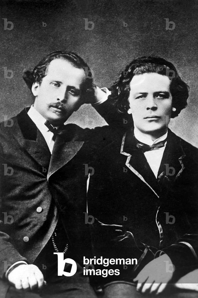Nikolai Rubinstein and Anton Rubinstein, Russian composers and pianists