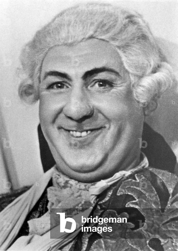 Fritz Krenn as Baron Ochs in 'Der Rosenkavalier', 1940