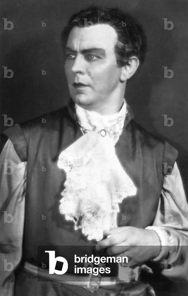 Heinrich Renkemper, German baritone as Don Giovanni