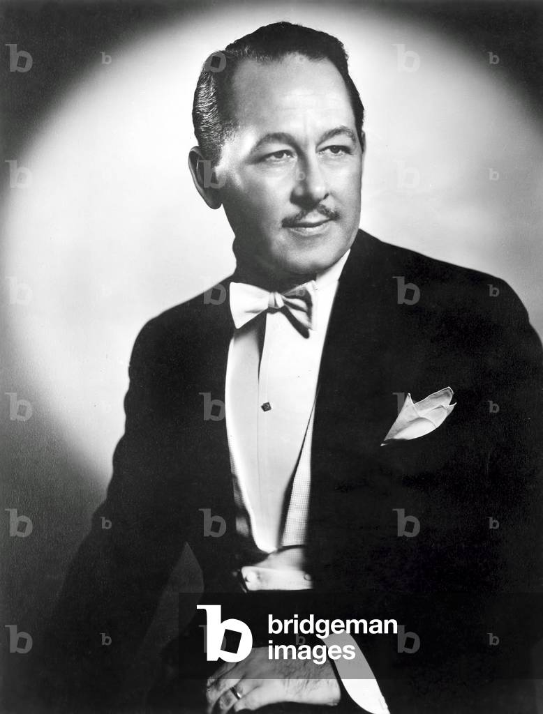 Frederick Jagel. Photograph of the singer taken in 1943. American tenor, 10th June 1897 - 5th July 1982.