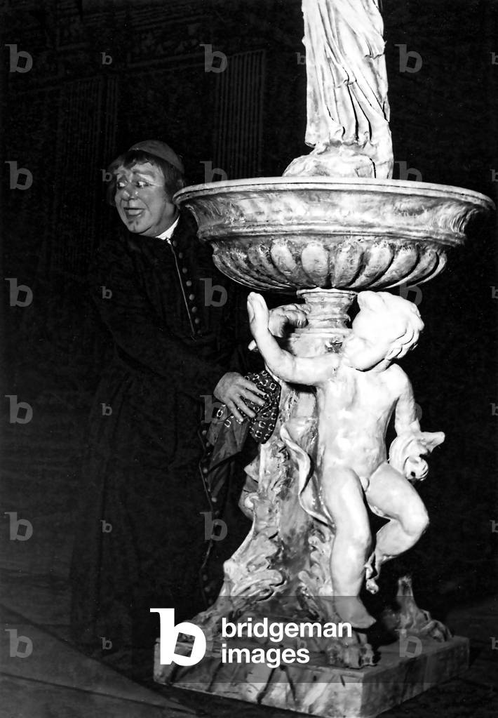 Melchiorre Luise, Italian bass as the Sacristan in Tosca