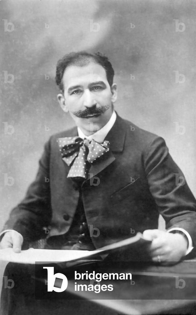 Georges Martin Witkowski, Algerian born French conductor & composer (b/w photo)