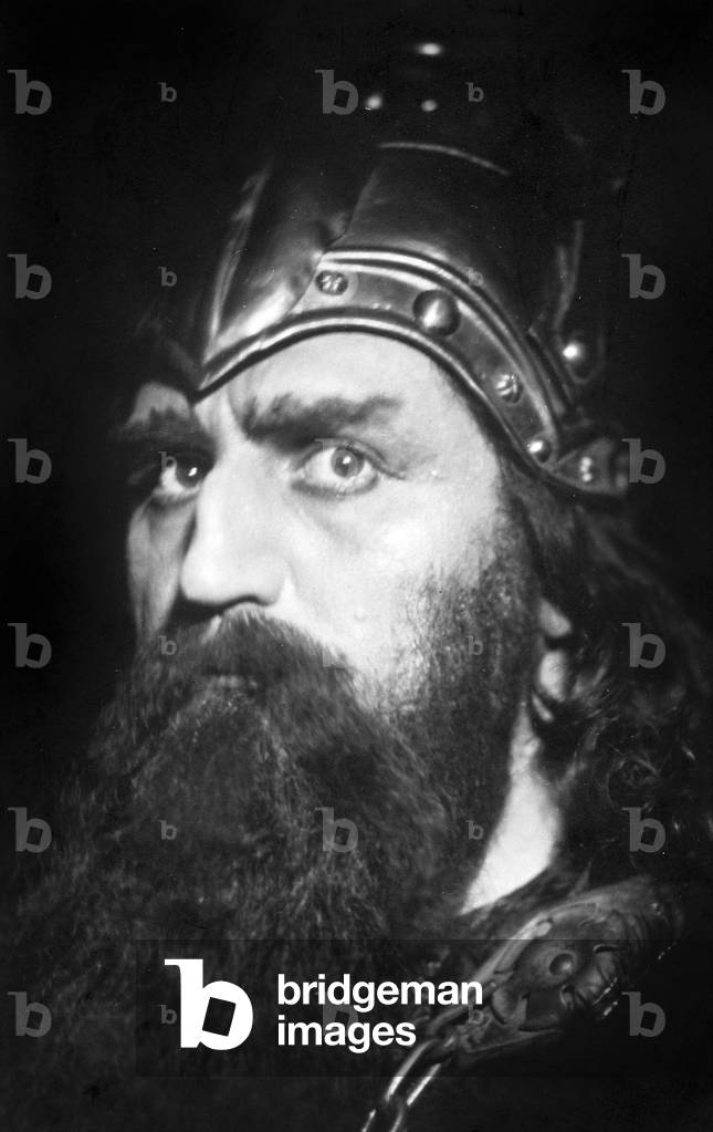 Julius Puttlitz, German Bass as Hagen in Wagner's Götterdämmerung