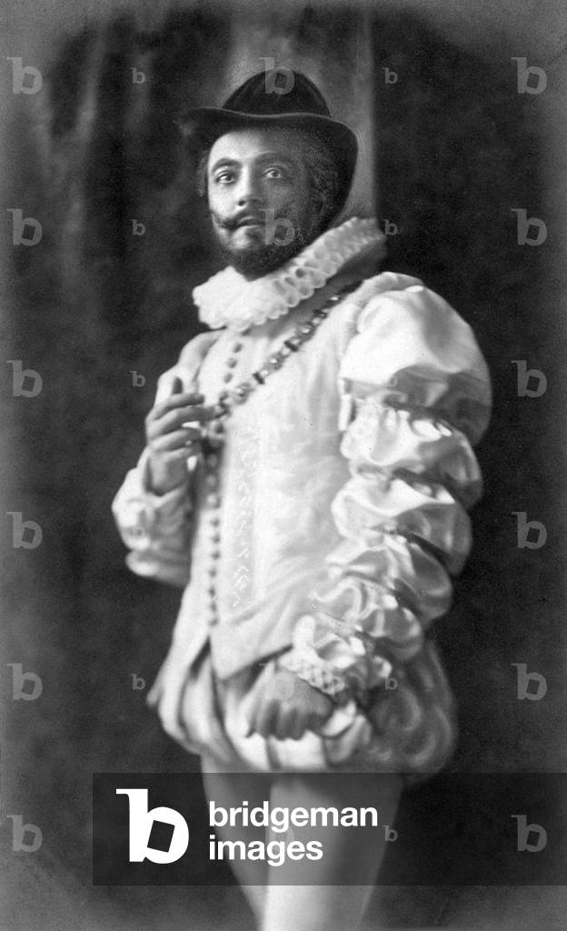 Gustav Schutzendorf as Don Giovanni  - title role of opera by Wolfgang von Mozart