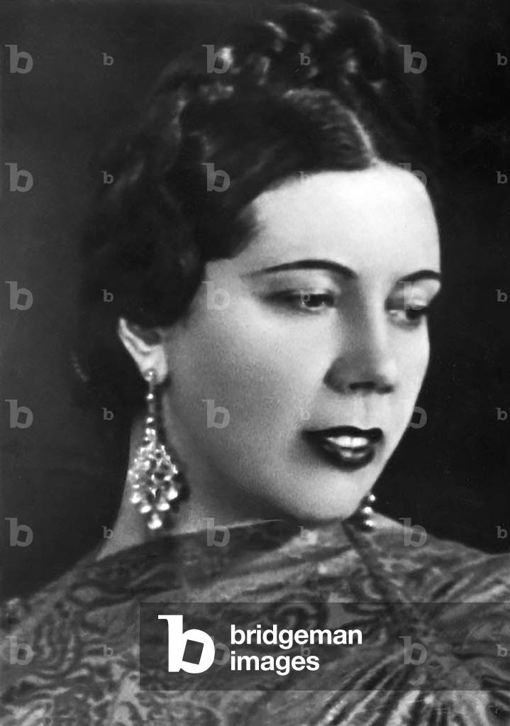 Gianna Pederzini, Italian mezzo soprano 1939