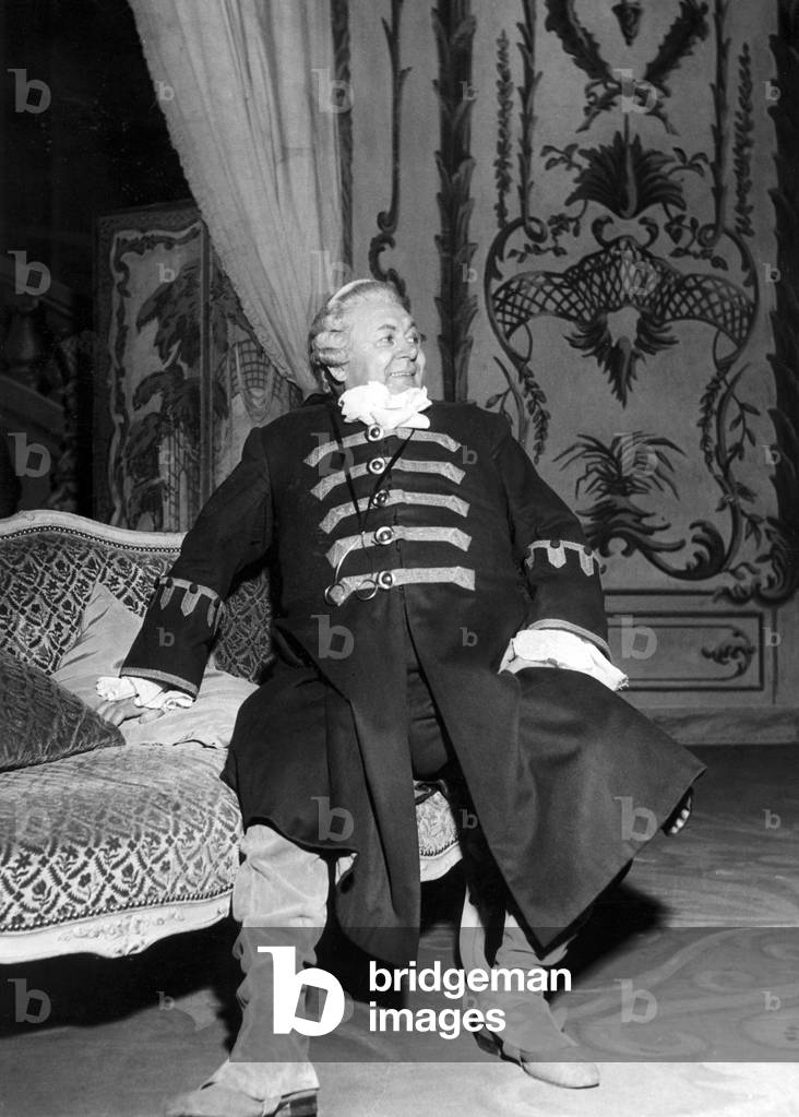 Gerard Chapuis, French bass as Ochs in Richard Strauss 's Der Rosenkavalier.